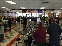 2017 Groundhog Gallop in Jackson Michigan.  2017 Groundhog Gallop in Jackson Michigan